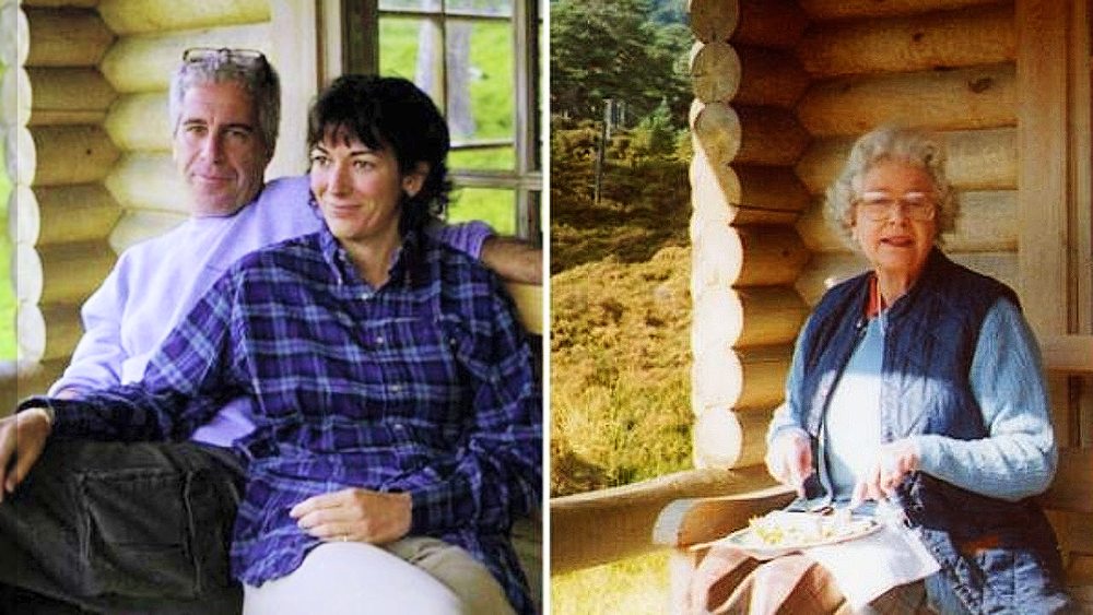 The Dead Queen sharing her private lodge with Jeffrey Epstein
