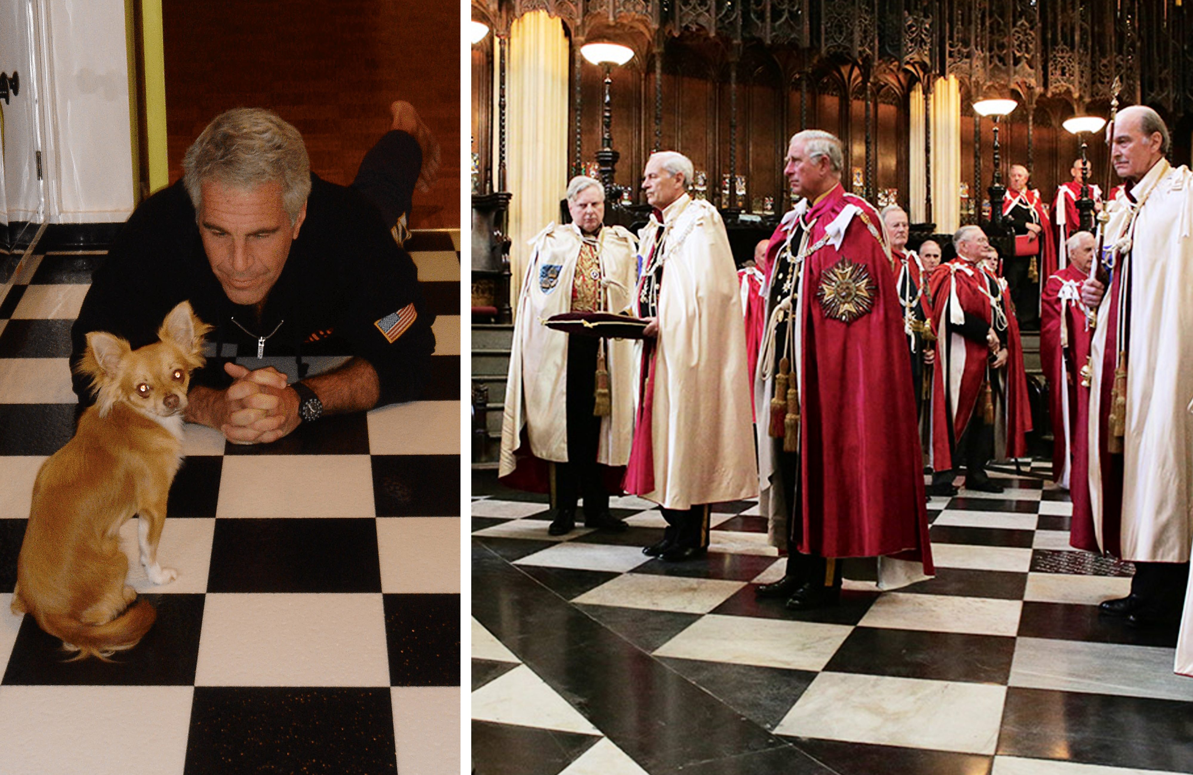 Jeffrey Epstein and King Charles Mountbatten Windsor